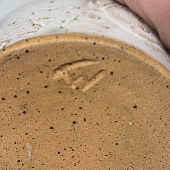 Hand crafted GLAZED ART POTTERY MUG - Picture 12 of 12